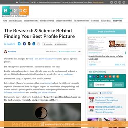 The Research & Science Behind Finding Your Best Profile Picture
