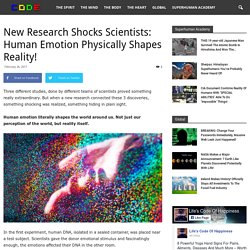 New Research Shocks Scientists: Human Emotion Physically Shapes Reality!