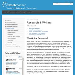 Research & Writing