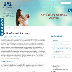 Cord Blood Stem Cell Banking
