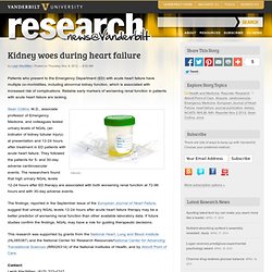 Kidney woes during heart failure