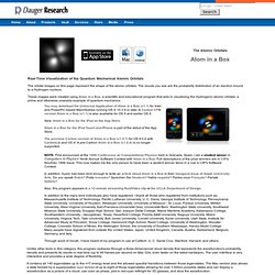 Dauger Research, Inc. - Real-Time Visualization of Quantum Atomic Orbitals
