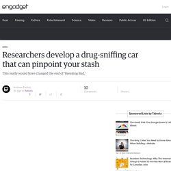 Researchers develop a drug-sniffing car that can pinpoint your stash