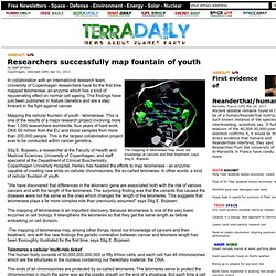 Researchers successfully map fountain of youth