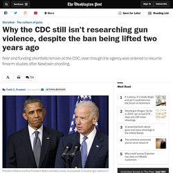 Why the CDC still isn’t researching gun violence, despite the ban being lifted two years ago