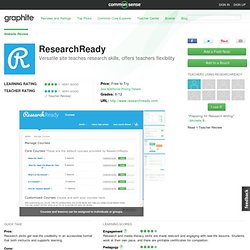 ResearchReady Educator Review