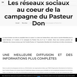 Les réseaux sociaux au coeur de la campagne du Pasteur Don - Agence 24