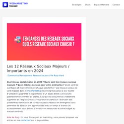 ▶ Les 9 Réseaux Sociaux qui Comptent en 2017 [Guide Complet]