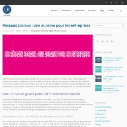 Réseaux sociaux : une aubaine pour les entreprises - LK Conseil