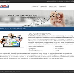 Best Hotel Reservation Software, Online Hotel Reservation System Software - Medinyx