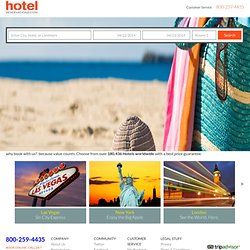 Las Vegas Nevada Hotels, Motels, Resorts and Accommodations, Hotelreservations.com