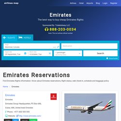 Emirates - Reservations & Flights information.