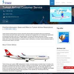 Turkish Airlines Reservations 1-855-936-1490 and Flight Booking Information's