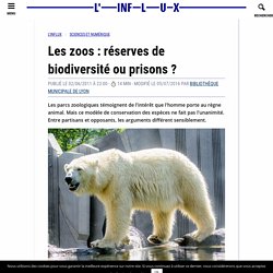 Les zoos : réserves de biodiversité ou prisons ?