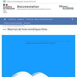 AC-TOULOUSE : TOUS LES SITES livres numériques libres