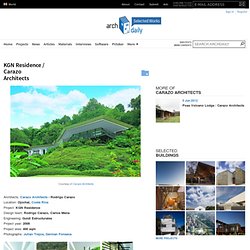 KGN Residence / Carazo Architects