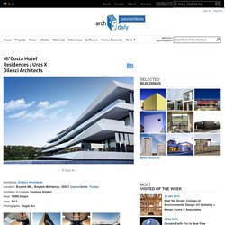 Mi’Costa Hotel Residences / Uras X Dilekci Architects