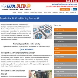 Residential Air Conditioning Peoria AZ