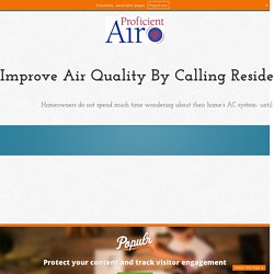 Improve Air Quality By Calling Residential Air Conditioning Maintenance Expert