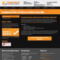 Residential Heating and Cooling Systems