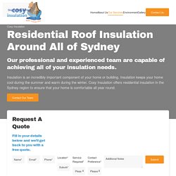 Roof Insulation Services & Installation in Penrith