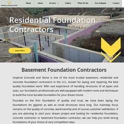 Basement Foundation Contractors
