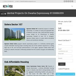 Residential Projects On Dwarka Expressway Signature The Millennia 8130886559