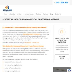 Industrial, Commercial & Residential Painting Services in Gladesville