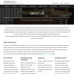 Reliable Supplier Of Residential And Hospitality Furniture