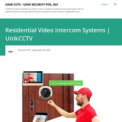 Residential Video Intercom Systems