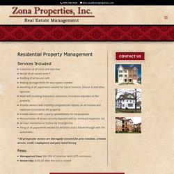 Residential Property Management Rochester NY - Zona Properties