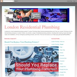 Should You Replace Your Plumbing Fixtures?
