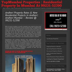 Andheri Mumbai Property Rates