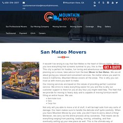 Residential Moving service In San Mateo