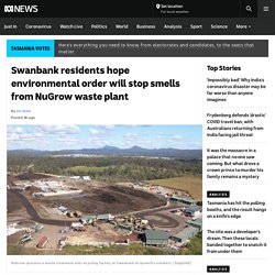 Swanbank residents hope environmental order will stop smells from NuGrow waste plant