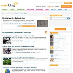 Résilience des Collectivités sur OverBlog