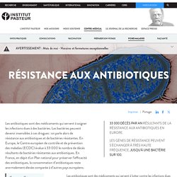 Résistance aux antibiotiques