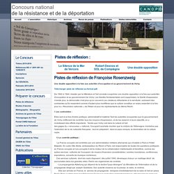 Concours national de la résistance et de la déportation 2011-2012