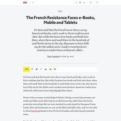 The French Resistance Faces e-Books, Mobile and Tablets