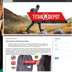 Titan Depot for All Extreme Sports