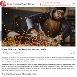 Know All About Cut Resistant Gloves Levels - Ghosh Exports