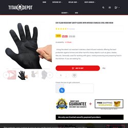 Click & Shop Kevlar Safety Gloves Online Now - ‎Titandepot.co.uk