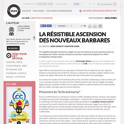 La résistible ascension des nouveaux barbares