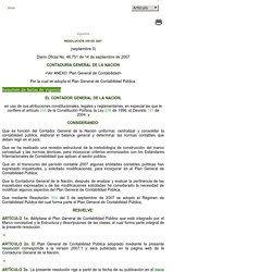 Derecho del Bienestar Familiar [RESOLUCION_CONTADURIA_0355_2007]