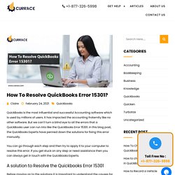How To Resolve QuickBooks Error 15301