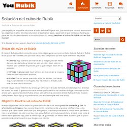 Paso 1: Aristas de la primera cara del cubo de Rubik