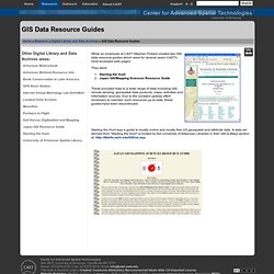 GIS And Base Map Data For The U.S