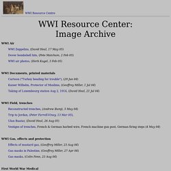 WWI Resource Center: Image Archives