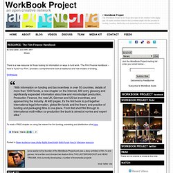 RESOURCE: The Film Finance Handbook « WorkBook Project
