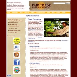 Fair Trade Resource Network » Teaching Tools